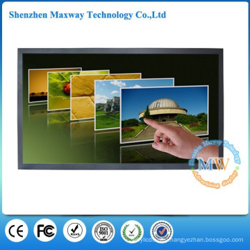 1366X768 resolution 32 inch LCD touch monitor with HDMI, DVI, VGA input
